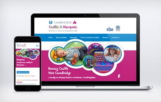 CambourneCastles Website 550x350