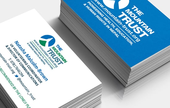 Mountain Trust businesscards