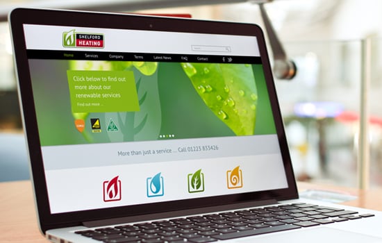 Shelford Heating Website 550x350