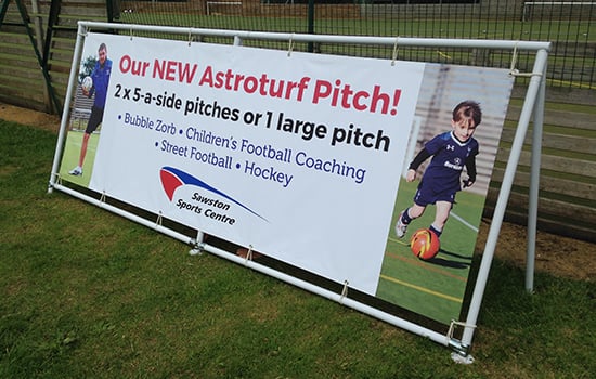 Vinyl banner 550x350