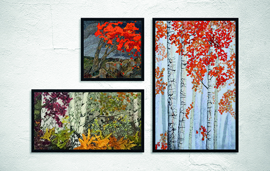 frames on wall