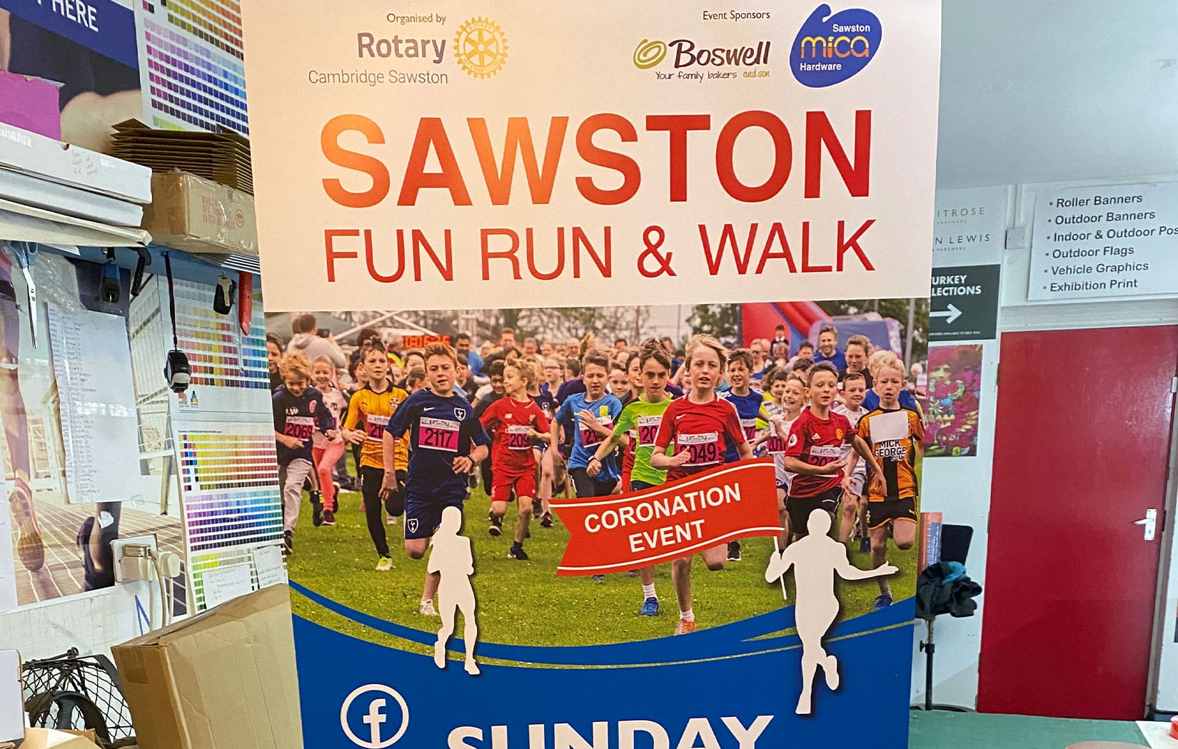 funrun roller banner
