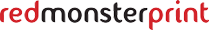 Red Monster Print – sister company logo